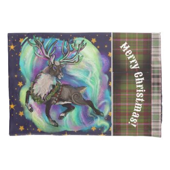 When Reindeer Fly Pillow Case by Shadowind_ErinCooper at Zazzle
