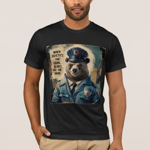 When safetys the game bear ultimate wigan warrior T_Shirt