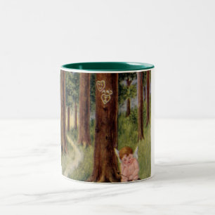 When Shall We Meet Vintage Valentine Mug