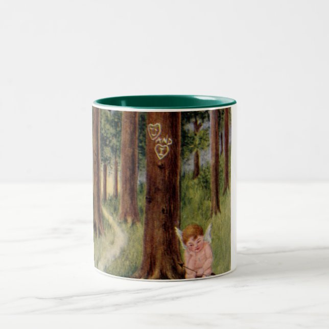 When Shall We Meet Vintage Valentine Mug (Center)