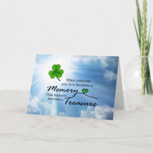 When someone you lone, Shamrock Card