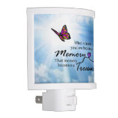 When someone you love, butterfly night light (Right)