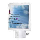 When someone you love, butterfly night light (Left)