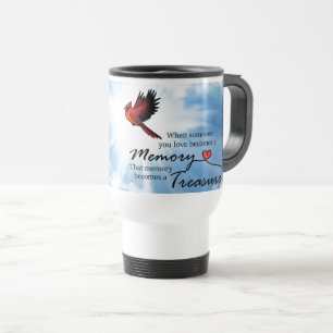 When someone you love, Cardinal Travel Mug