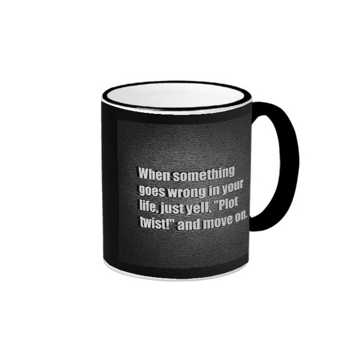 WHEN SOMETHING GOES WRONG IN YOUR LIFE JUST YELL P COFFEE MUG