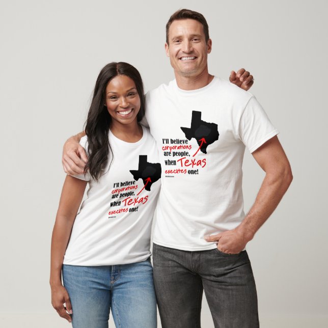 When Texas Executes One T-Shirt (Unisex)