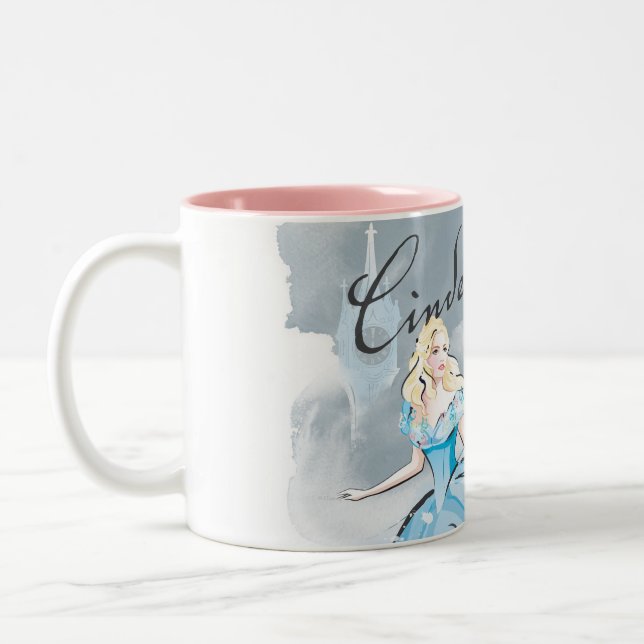 When The Clock Strikes Twelve Two-Tone Coffee Mug (Left)