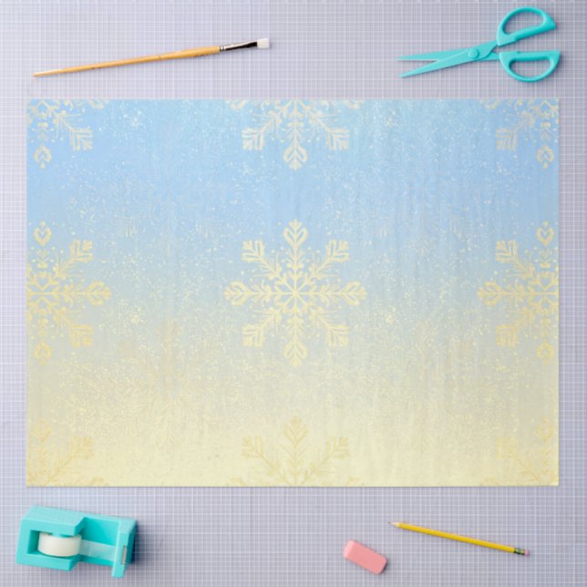 When the Clock Turns Gold Tissue Paper (Craft)