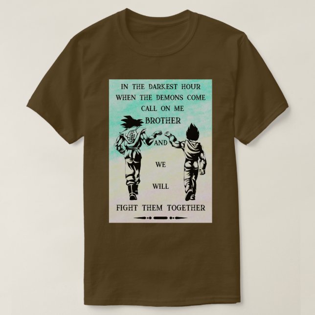 When The Demons Come T-Shirt (Design Front)