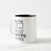 When the DM smiles... Two-Tone Coffee Mug (Front Left)