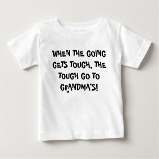 WHEN THE GOING GETS TOUGH by nicola Baby T-Shirt