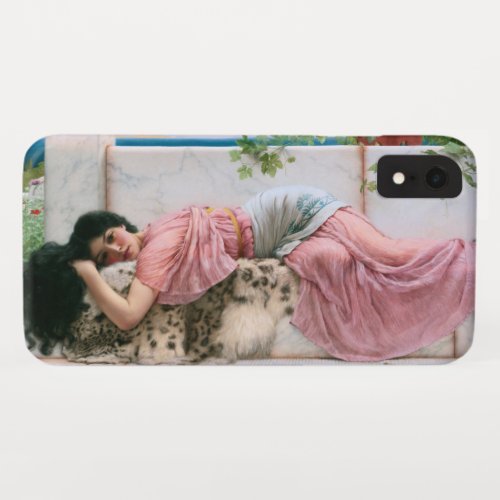 When The Heart Is Young by John William Godward iPhone XR Case