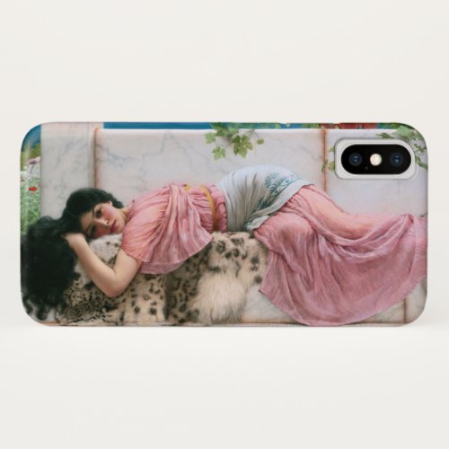 When The Heart Is Young by John William Godward iPhone X Case