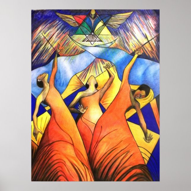 When the Praises Go Up Poster (Front)