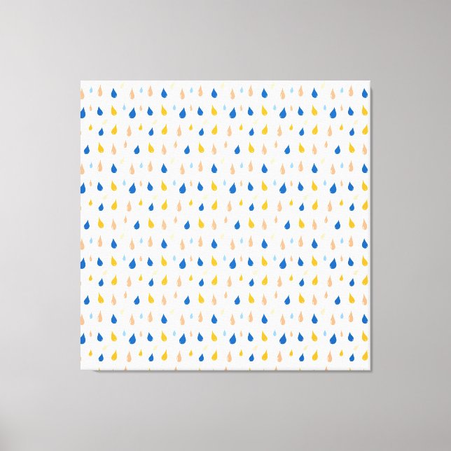 When the Rain Looks This Pretty Canvas Print (Front)