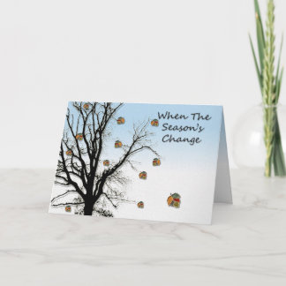 When The Season's Change Holiday Card