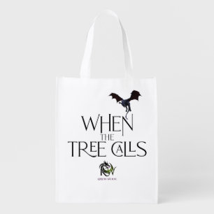 When the Tree Calls - Reusable Grocery Bag