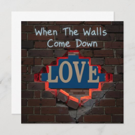 When The Walls Come Down (Front/Back)