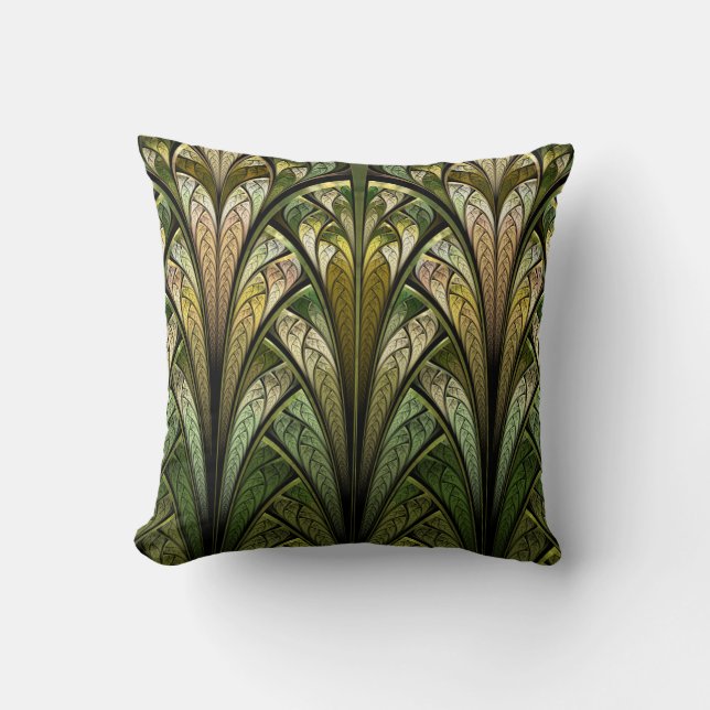 When The West Wind Blows Square Throw Pillow (Front)