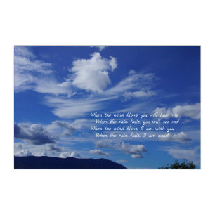 When the Wind Blows Acrylic Print