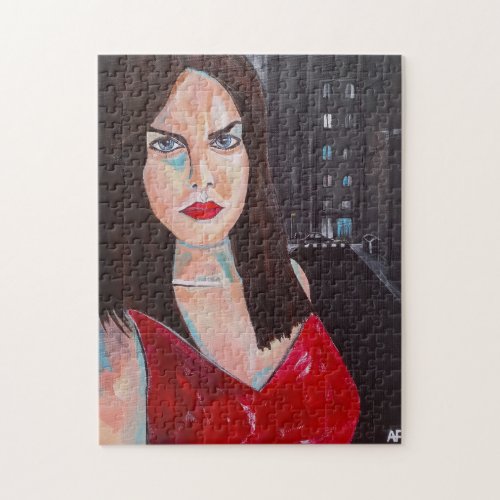 When the World Forgot my Name Painting Alfred Fox Jigsaw Puzzle