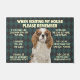 When Visiting My House Please Remember Golden Retriever Doormat, Dog L -  Best Custom