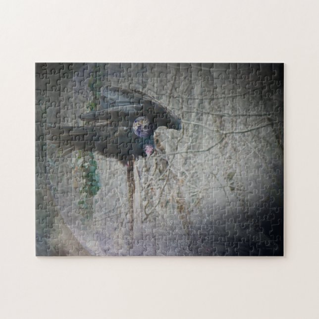 When Vulture Closes His Wings Jigsaw Puzzle (Horizontal)