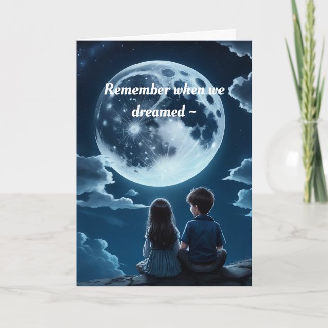 WHEN WE DREAMED ANNIVERSARY CARD (Front)