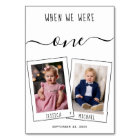 When We Were Age Kids Photos Simple Script Wedding