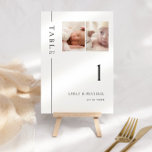 When We Were Age Wedding Table Number Sign<br><div class="desc">When We Were Age Wedding Table Number Sign</div>