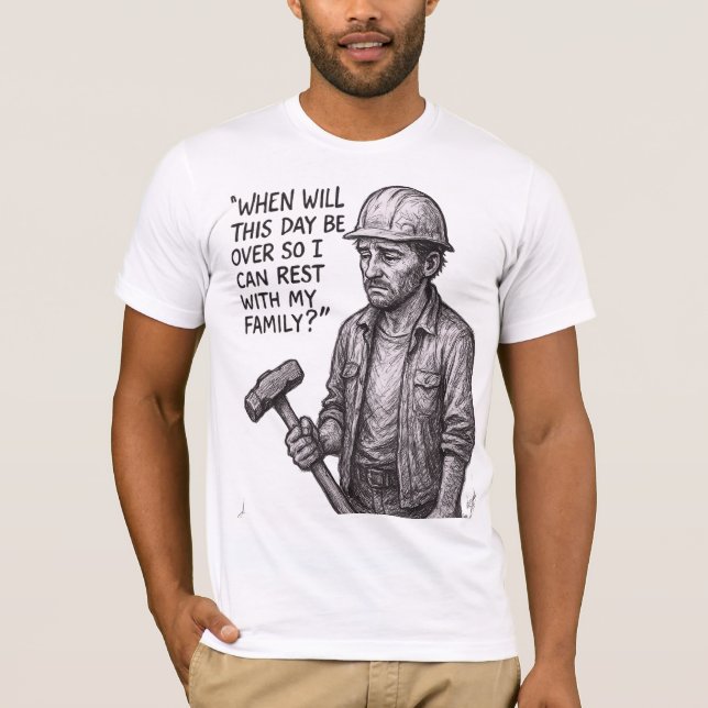 When Will This Day Be Over? T-Shirt (Front)