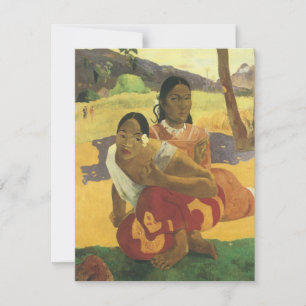 When Will You Marry? by Paul Gauguin, Vintage Art
