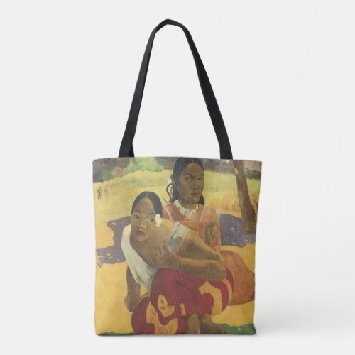 When Will You Marry by Paul Gauguin Vintage Art Tote Bag