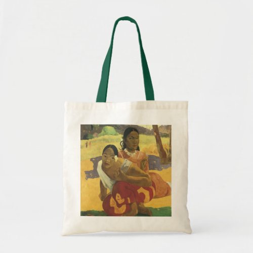When Will You Marry by Paul Gauguin Vintage Art Tote Bag