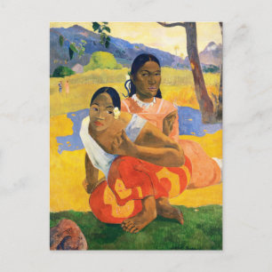 When Will You Marry? Paul Gauguin Postcard