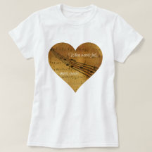 When Words Fail, Music Speaks Sheet Music Heart