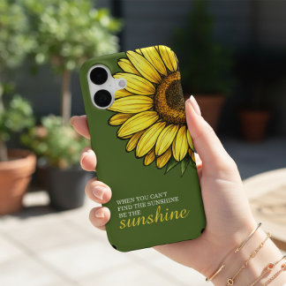 When You Cant Find the Sunshine be the Sunshine iPhone 17 Case