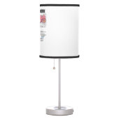 When You Do Not Breathe Expire Respiratory System Table Lamp (Right)