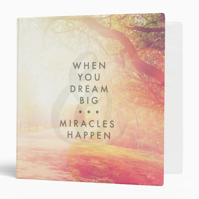 When You Dream Binder (Front/Inside)