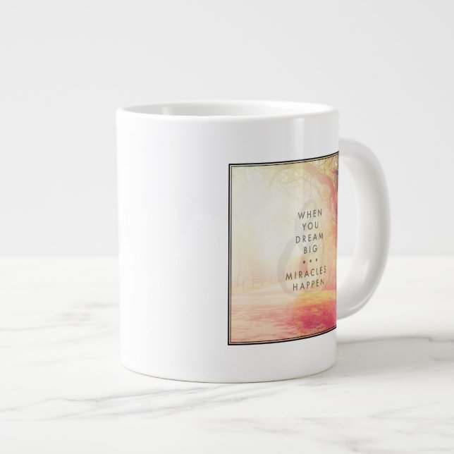 When You Dream Large Coffee Mug (Front Right)