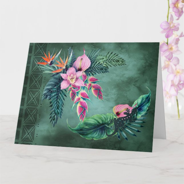 When You Dream of Hawaii Card (Orchid)