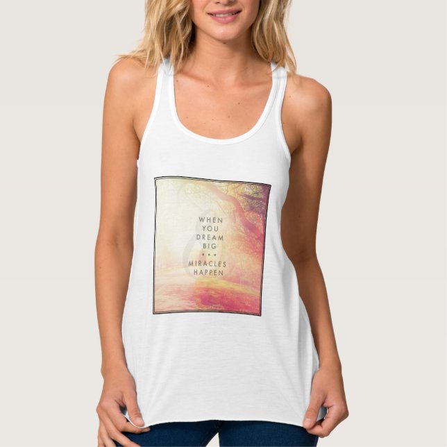 When You Dream Tank Top (Front)