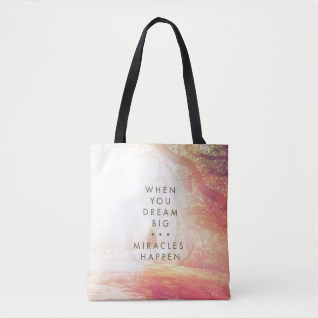 When You Dream Tote Bag (Front)
