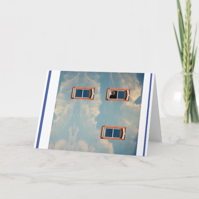 When you feel alone & Blue Card (Front)