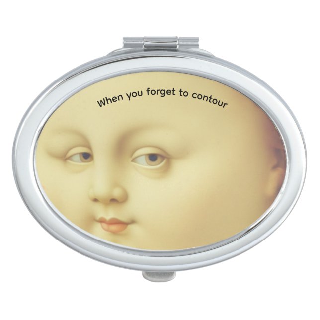 When you forget to contour compact mirror (Front)