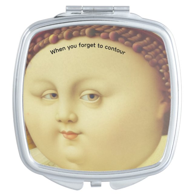 When you forget to contour compact mirror (Front)