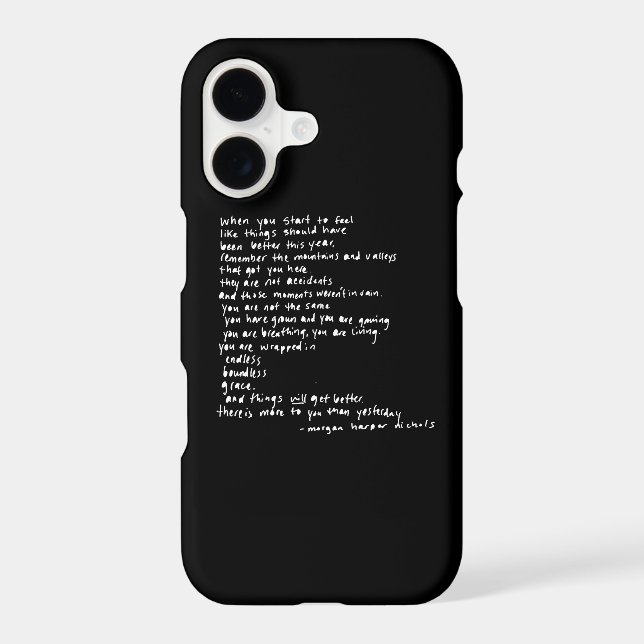 when you start to feel like things should been iphone case (Back)
