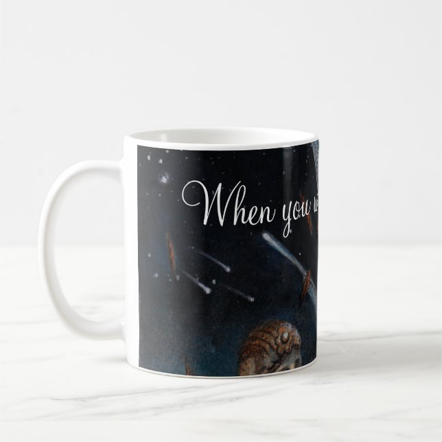 When you wish upon a star... coffee mug (Left)