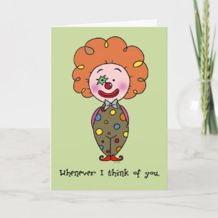 Whenever I think of you, Card