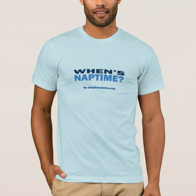 When's Naptime? (Men's) T-Shirt (Front)